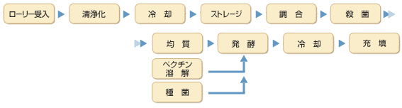 発酵乳プロセス